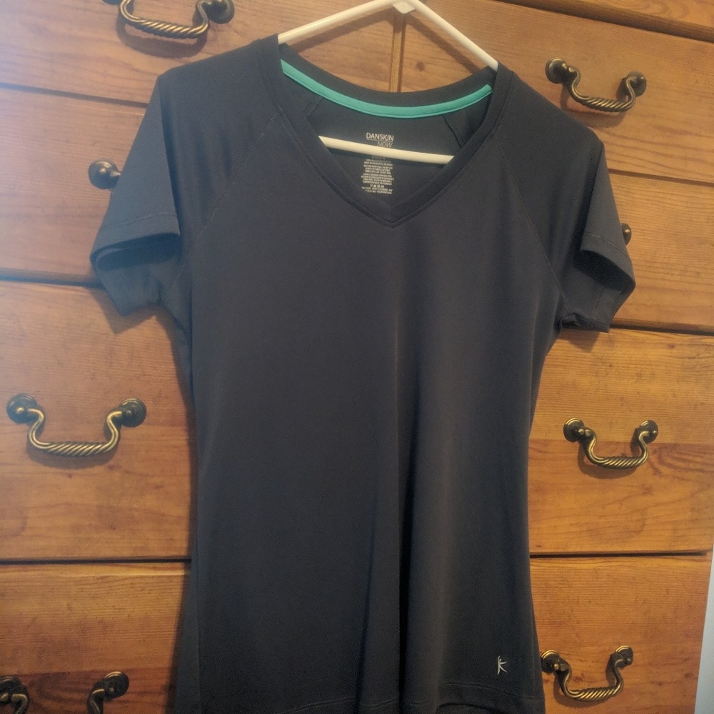Charcoal gray Danskin Shirt Loose Fit